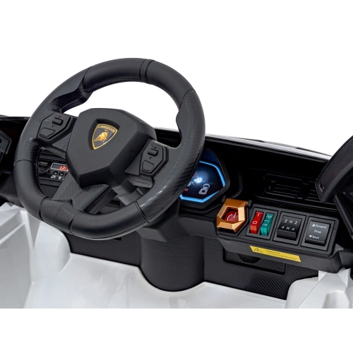 Auto na akumulator dla dzieci Lamborghini SIAN Biały QLS-6388.BIA